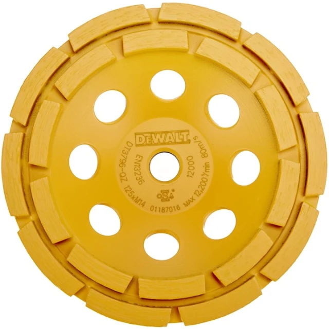 Шліфувальний круг DeWALT 125 мм бетон подвійний (DT3796)