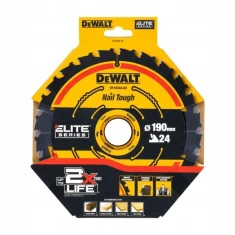 Диск пильний Elite DeWALT 190x24z x30 з вольфрамом (DT10304-QZ)