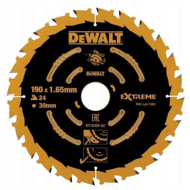 Диск пильний Elite DeWALT 190x24z x30 з вольфрамом (DT10304-QZ)