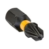 Біта ударна DeWALT PZ2 x 50 мм 2 шт з магнітом (DT70535T)