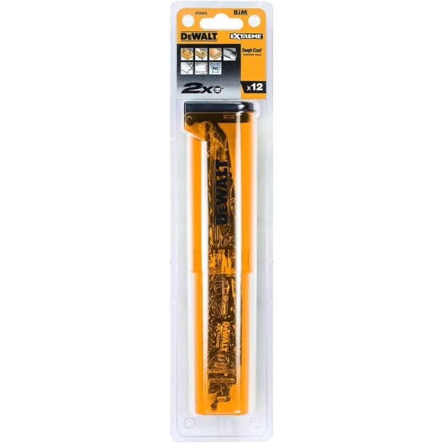 Полотно для пили шаблястої, комплект DeWALT 12 шт (DT2441L)