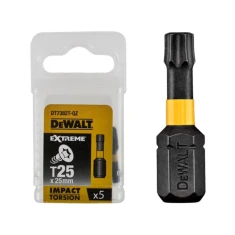 Біта ударна DeWALT T25 x 25 мм 5 шт Impact Torsion (DT7382T)