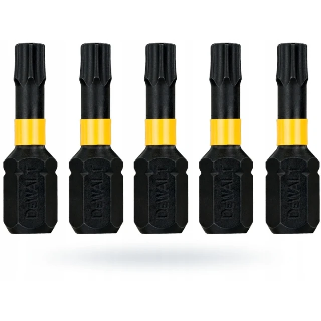Біта ударна DeWALT T25 x 25 мм 5 шт Impact Torsion (DT7382T)