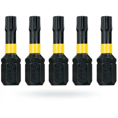 Біта DeWALT T30 x 25 мм Impact Torsion 5 шт (DT7384T)