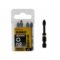 Біта ударна DeWALT PZ2 x 50 мм 5 шт Impact Torsion (DT7391T-QZ)