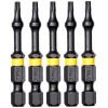 Бита ударная DeWALT T10 x 50 мм 5 шт Impact Torsion (DT7393T)