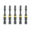Біта ударна DeWALT T15 x 50 мм 5 шт Impact Torsion (DT7394T)