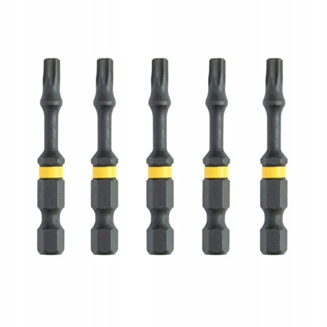 Біта ударна DeWALT T15 x 50 мм 5 шт Impact Torsion (DT7394T)
