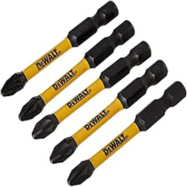 Біта ударна DeWALT PH2 x 50 мм 5 шт Torsion (DT7998T)