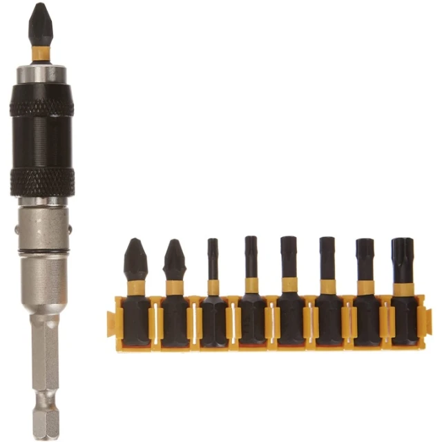 Набір бітів ударних Torsion DeWALT 10 шт (DT70578T)