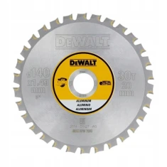 Диск для алюмінію DeWALT 140x30T Ø 20 мм (DT1910)