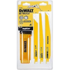 Полотно для шабельной пилы комплект DeWALT 6 шт (DT2444)