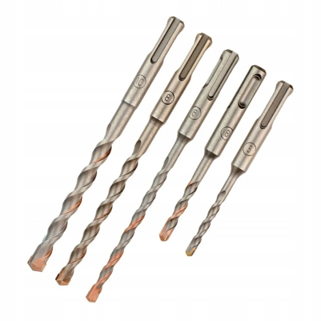 Свердло для бетону SDS+ DeWALT 5/6x110 мм 6/8/10x160 мм 5 шт (DT60301)