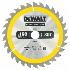 Диск пиляльний DeWALT 160x20 мм 30 зубів (DT1932)