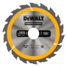 Диск пиляльний DeWALT 165x18z x30 мм (DT1936)