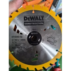 Диск пиляльний DeWALT 184x18z x16 з вольфрамовим напиленням (DT1938)