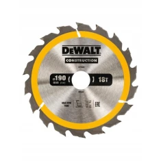 Диск пильний DeWALT 190x18z x30 з твердосплавними зубцями (DT1943)