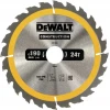 Диск пильний DeWALT 190x24z x30 з твердосплавними зубцями (DT1944)