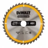 Диск пильный DeWALT 216x40z x30 с ТПК (DT1953)