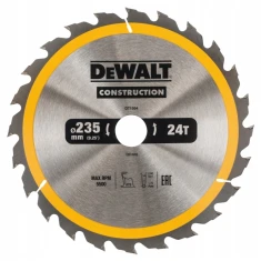 Диск пиляльний DeWALT 235x24z x30 з твердосплавом (DT1954)