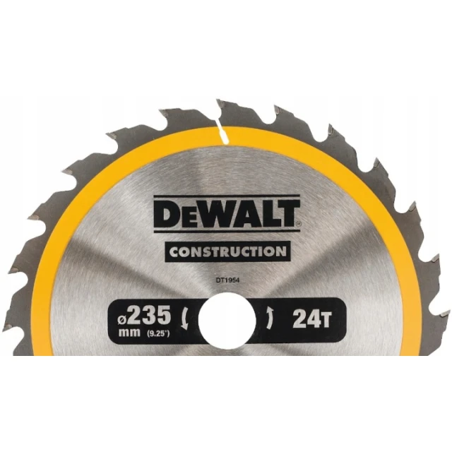 Диск пиляльний DeWALT 235x24z x30 з твердосплавом (DT1954)