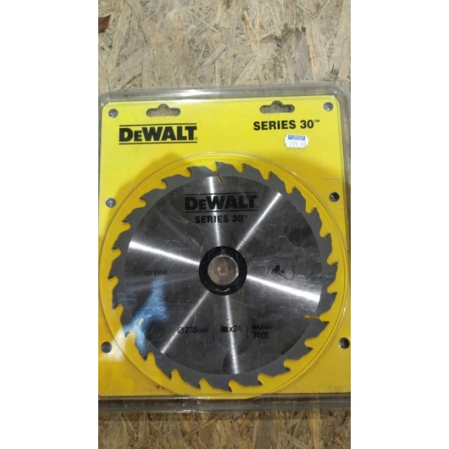Диск пильный DeWALT 235x40z x30 с твердосплавом (DT1955)