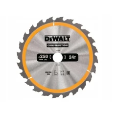 Диск пиляльний DeWALT 250x24z x30 з твердосплавом (DT1956)