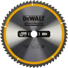 Диск пиляний DeWALT 305x60z x30 з видією (DT1960)
