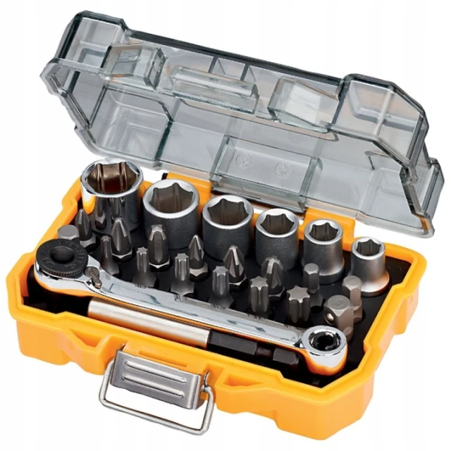 Набір бітів головок з тріскачкою DeWALT 24 шт (DT71516)