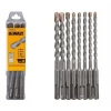 Свердло для бетону SDS+ DeWALT 2x6/7/8/10x160 мм 8 шт (DT60300)