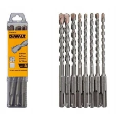 Свердло для бетону SDS+ DeWALT 2x6/7/8/10x160 мм 8 шт (DT60300)