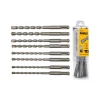 Свердло для бетону SDS+ DeWALT 2x6/7/8/10x160 мм 8 шт (DT60300)
