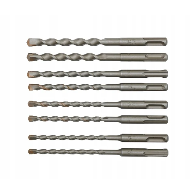 Свердло для бетону SDS+ DeWALT 2x6/7/8/10x160 мм 8 шт (DT60300)