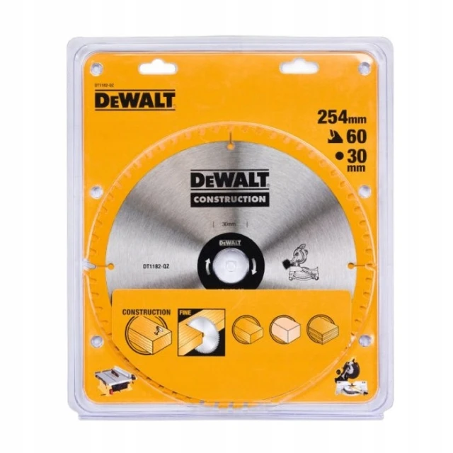 Диск пильный DeWALT 254x60z x30 (DT1182)