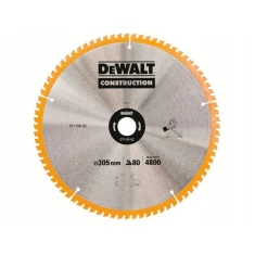 Диск пиляний DeWALT 305x80z x30 з видією (DT1184)