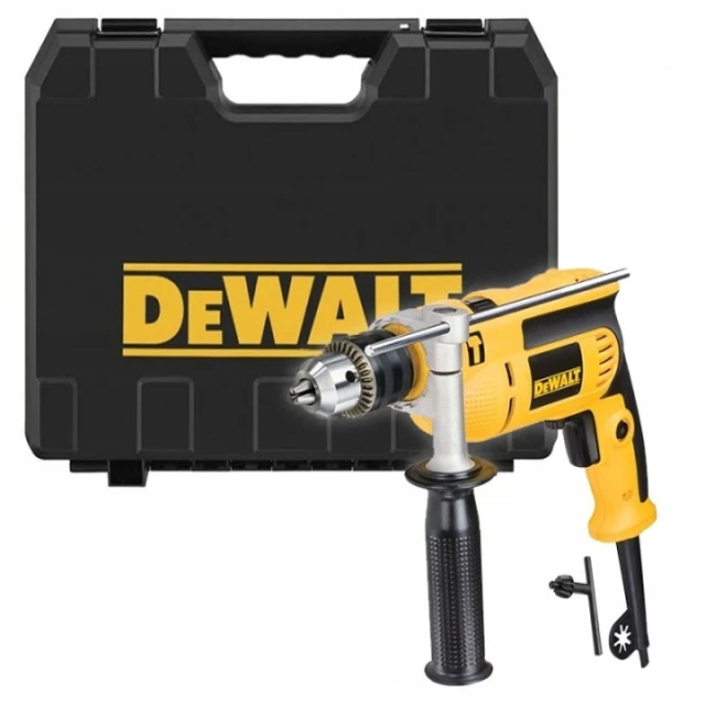Дрель-шуруповёрт DeWALT 701 Вт ударная L/P чемодан (DWD024K)