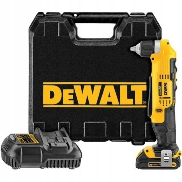 Шуруповерт кутовий DeWALT 18V DCD740C1T 33Nm 1х1,5Ач TSTAK (DCD740C1T)