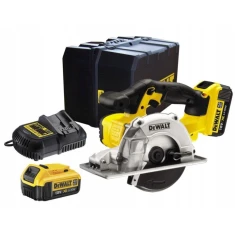Пила циркулярна DeWALT 18V для металу 2x4Ah 140 мм (DCS373M2)