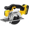 Пила циркулярна DeWALT 18V для металу 2x4Ah 140 мм (DCS373M2)