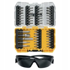 Набір бит DeWALT 47 шт + окуляри (DT70704)