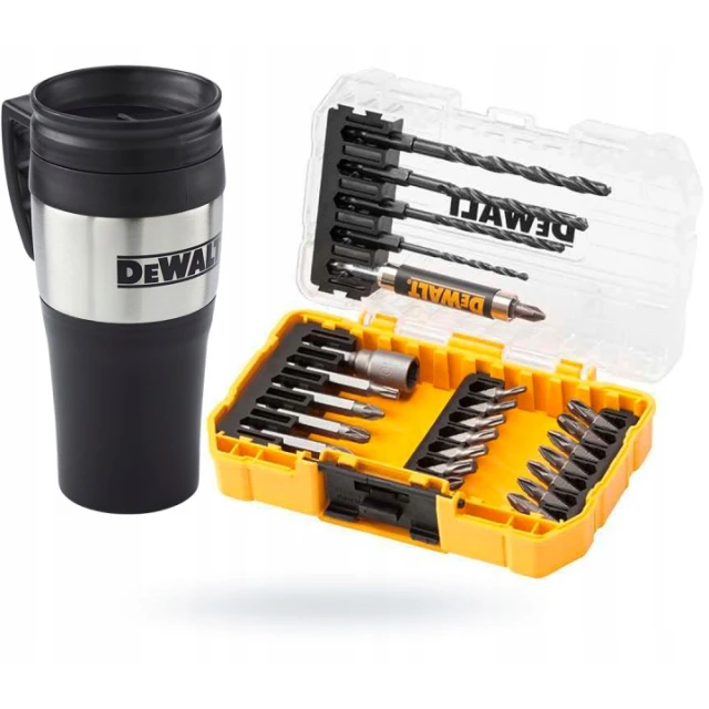Набір бітів, свердел, головок і чашки DeWALT 25 шт (DT70707)