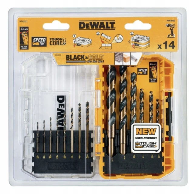 Набір свердел по металу DeWALT 13 шт EXTREME (DT70710)
