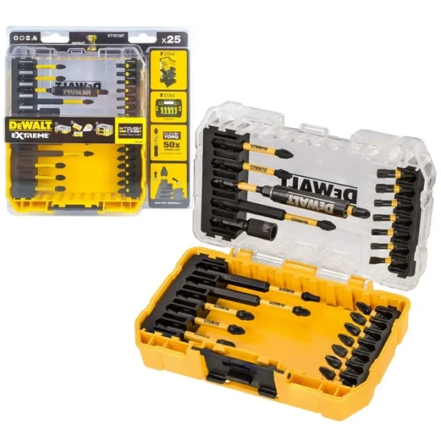 Набір біт DeWALT 25 шт UDAR FLEXTORQ (5035048503843)