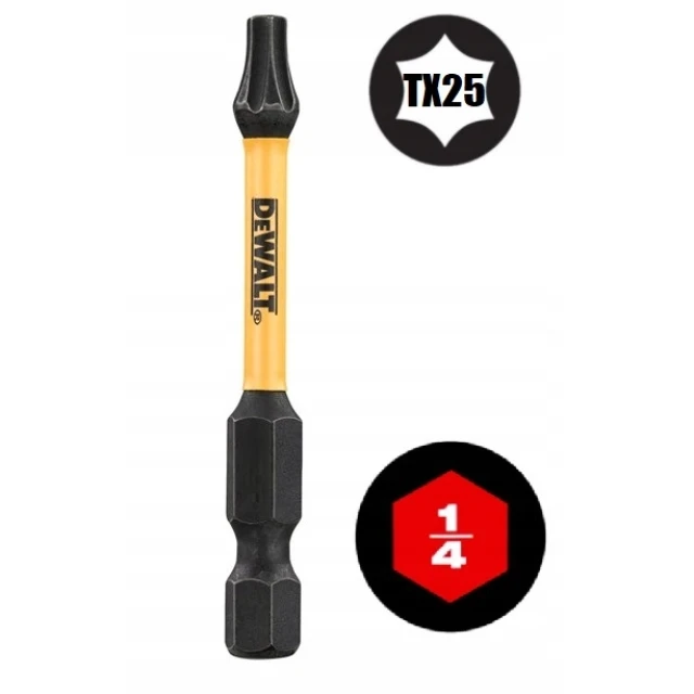 Набор бит DeWALT 10 шт TORX с карабином (DT7275-QZ)