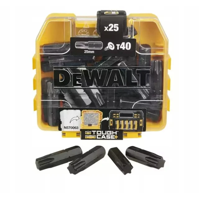 Бита ударная DeWALT T20 x 25 мм 25 шт Torsion (DT750557T)