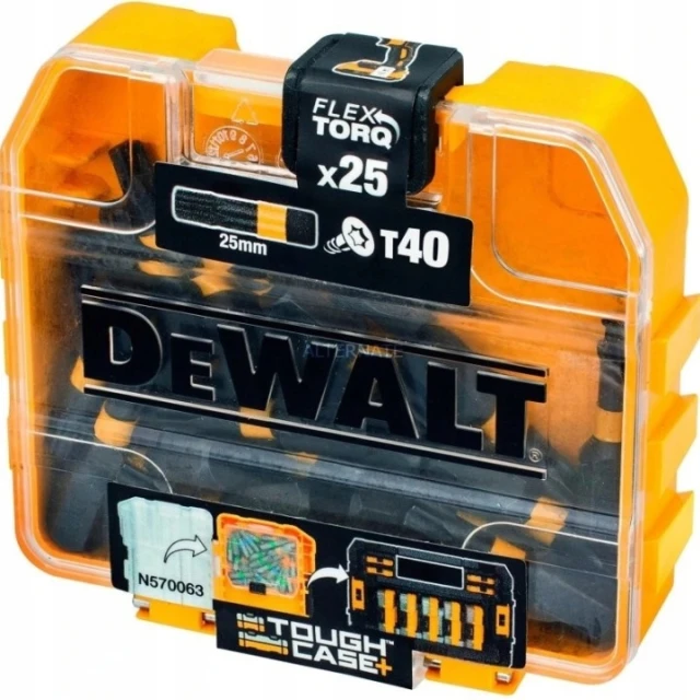 Бита ударная DeWALT T20 x 25 мм 25 шт Torsion (DT750557T)