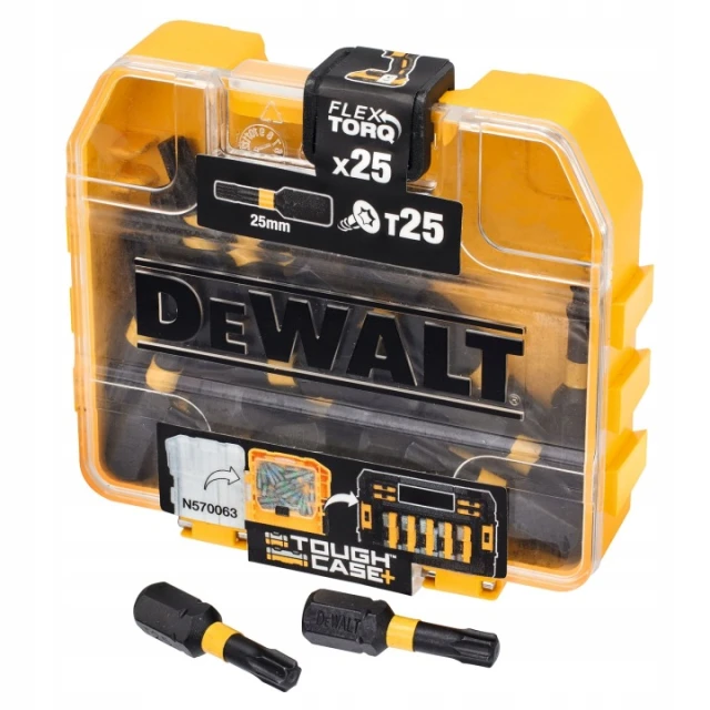 Біта ударна DeWALT T25 x 25 мм 25 шт Torsion (DT70558T)
