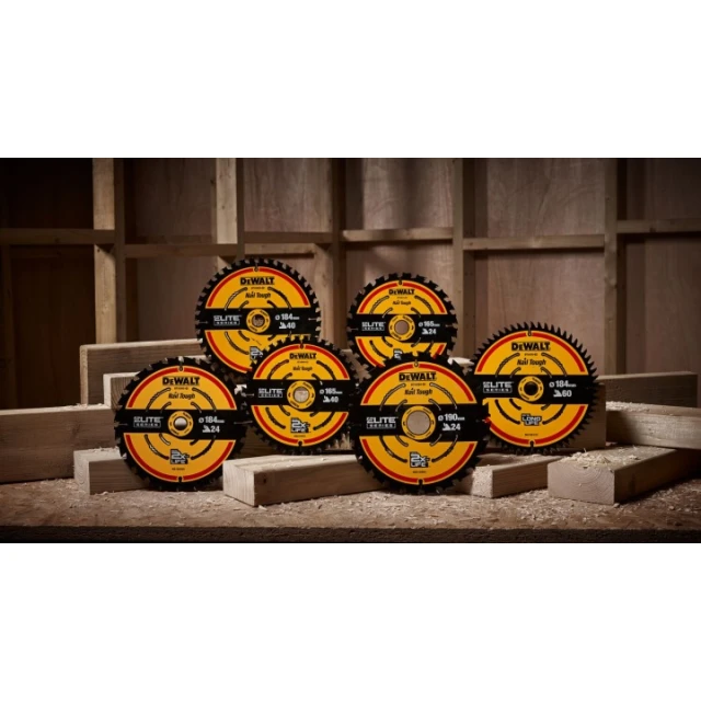 Диск пиляльний Elite DeWALT 184х16 60 зубів з напайками (DT1670-QZ)