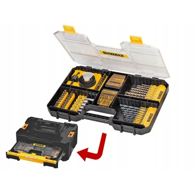 Набор битов, сверл, головок DeWALT 100 шт (DT71569)
