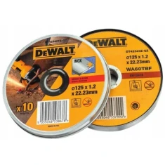 Диск для металу DeWALT 125x1,2 INOX 10 шт (DT42340TZ)